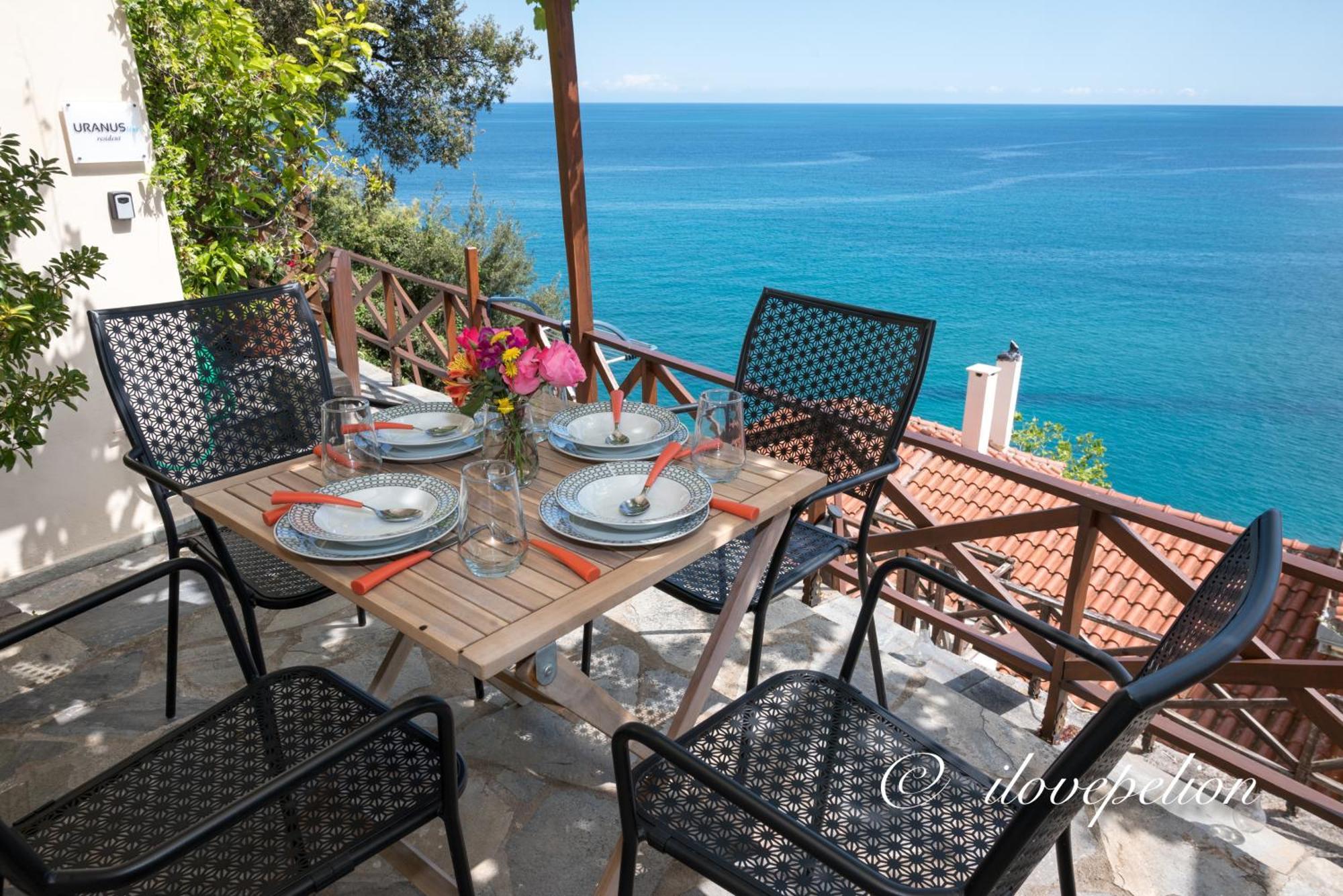 Uranus Blue Residence Agios Ioannis Papa Nero Dış mekan fotoğraf